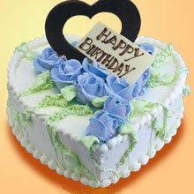 ブルーローズケーキ