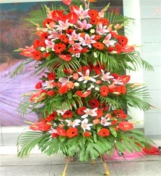 開店祝い花かご C