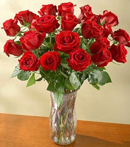21 Rote Rosen-Arrangement